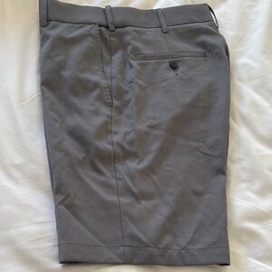 PGA Tour Men's Charcoal Flat Front Shorts